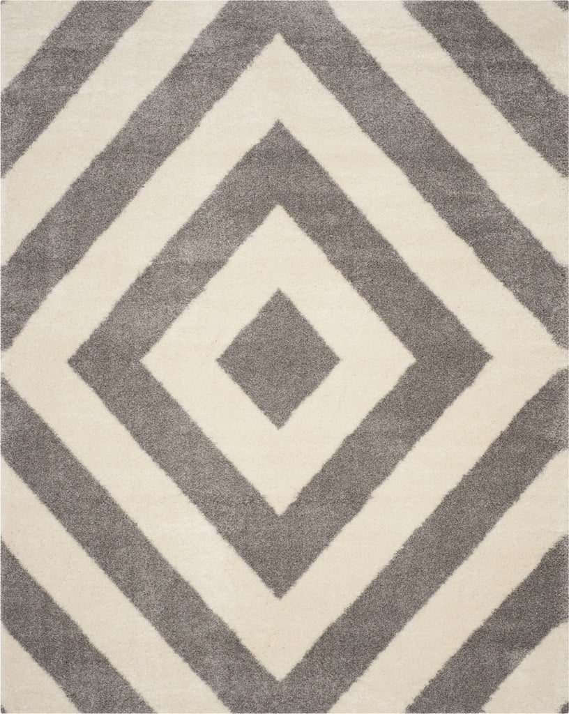 Safavieh Portofino Shag PTS217A Ivory/Grey Area Rug main image