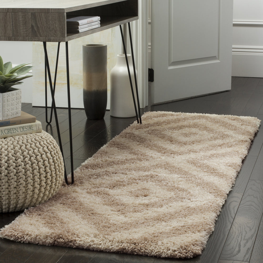 Safavieh Portofino Shag PTS217B Ivory/Beige Area Rug  Feature