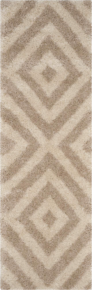 Safavieh Portofino Shag PTS217B Ivory/Beige Area Rug 