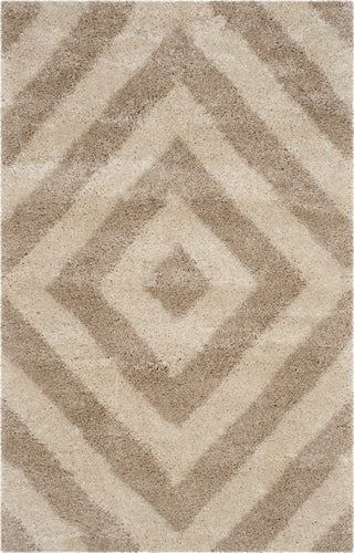 Safavieh Portofino Shag PTS217B Ivory/Beige Area Rug 