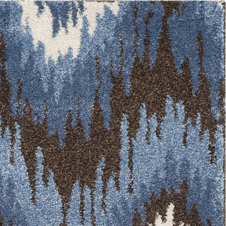 Safavieh Retro RET2143 Dark Brown/Blue Area Rug 