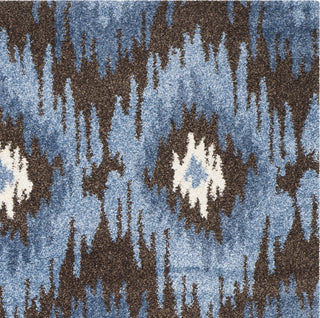 Safavieh Retro RET2143 Dark Brown/Blue Area Rug 