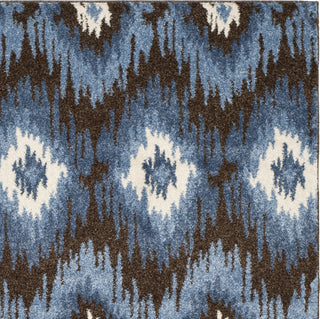 Safavieh Retro RET2143 Dark Brown/Blue Area Rug 