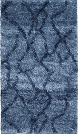 Safavieh Retro RET2144 Blue/Dark Blue Area Rug 