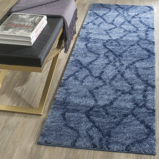 Safavieh Retro RET2144 Blue/Dark Blue Area Rug 