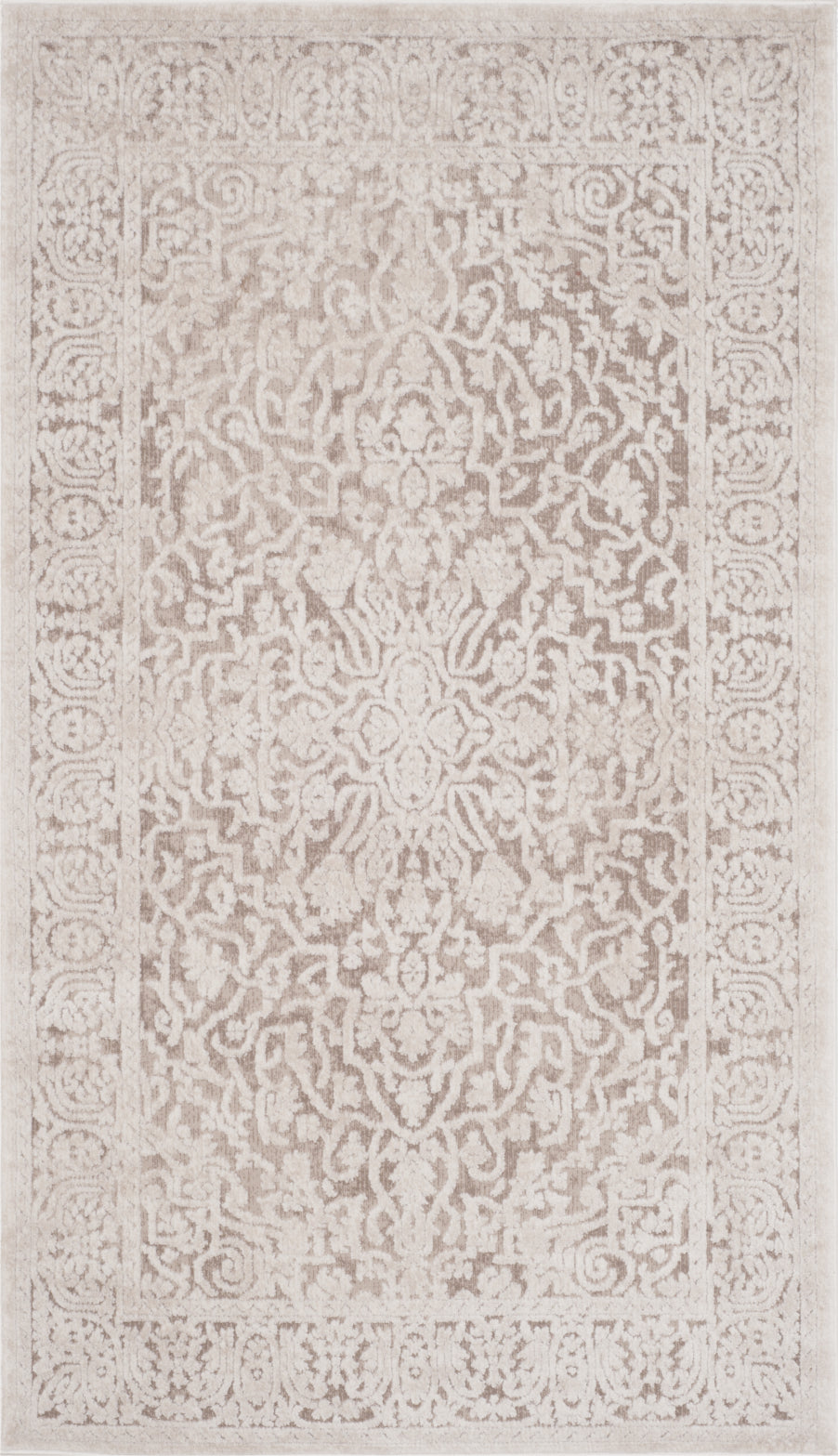 Safavieh Lavar Kerman LVK601B Creme/Red Area Rug – Incredible Rugs