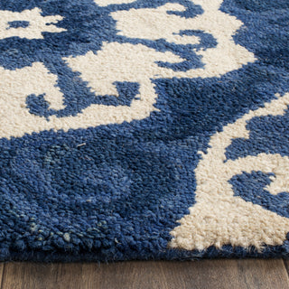 Safavieh Roslyn 525 Blue/Ivory Area Rug Detail