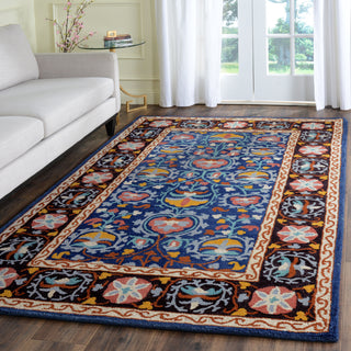 Safavieh Roslyn 545 Blue/Multi Area Rug Room Scene