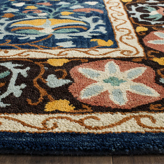 Safavieh Roslyn 545 Blue/Multi Area Rug Detail