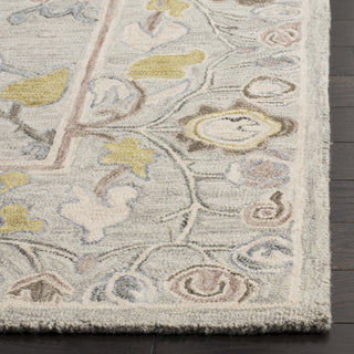 Safavieh Roslyn 908 Light Grey/Multi Area Rug Detail