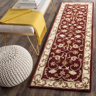 Safavieh Royalty Roy244 Red/Ivory Area Rug Room Scene