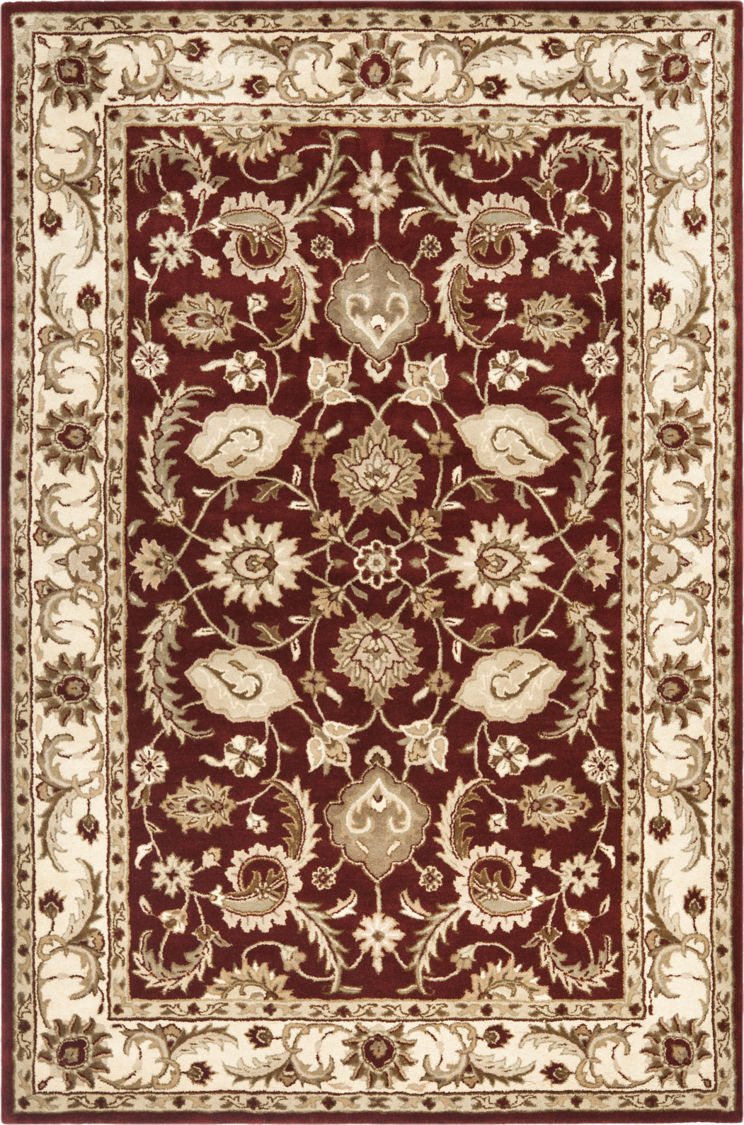 Safavieh Royalty Roy244 Red/Ivory Area Rug main image