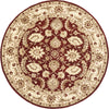 Safavieh Royalty Roy244 Red/Ivory Area Rug Round