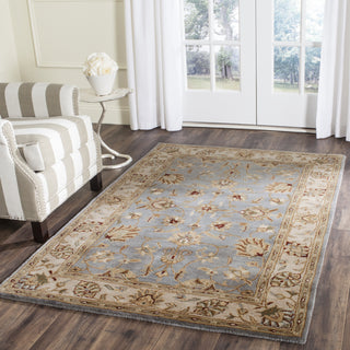 Safavieh Royalty Roy343 Blue/Beige Area Rug Room Scene Feature