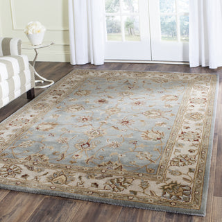 Safavieh Royalty Roy343 Blue/Beige Area Rug Room Scene