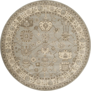 Safavieh Royalty 633 Silver/Cream Area Rug Round