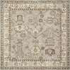 Safavieh Royalty 633 Silver/Cream Area Rug Square