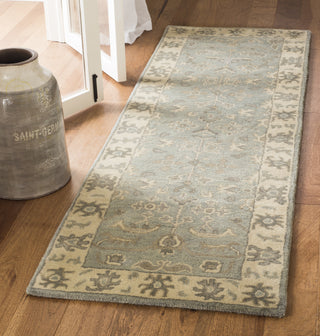 Safavieh Royalty 721 Slate/Cream Area Rug Room Scene Feature