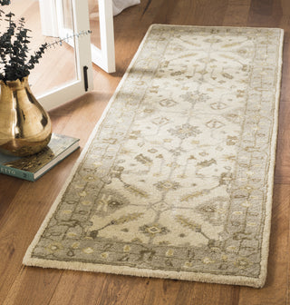 Safavieh Royalty 870 Cream/Light Grey Area Rug Room Scene Feature