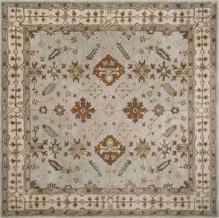 Safavieh Royalty 870 Light Grey/Cream Area Rug Square