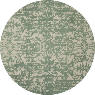 Safavieh Rvt-Restoration Vintage Restoration 101 Grey/Turquoise Area Rug Round