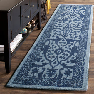 Safavieh Rvt-Restoration Vintage Restoration 102 Blue/Dark Blue Area Rug Room Scene