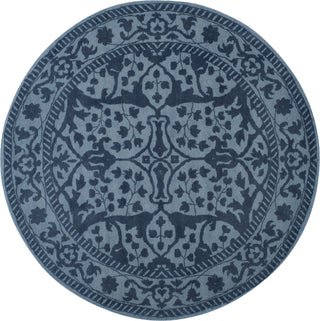 Safavieh Rvt-Restoration Vintage Restoration 102 Blue/Dark Blue Area Rug Round