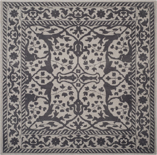 Safavieh Rvt-Restoration Vintage Restoration 102 Silver/Grey Area Rug Square