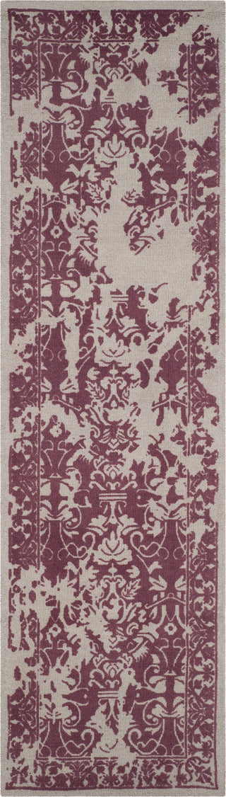 Safavieh Rvt-Restoration Vintage Restoration 103 Silver/Purple Area Rug Runner