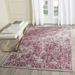 Safavieh Rvt-Restoration Vintage Restoration 103 Silver/Purple Area Rug Room Scene Feature