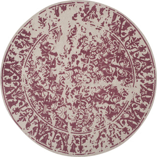 Safavieh Rvt-Restoration Vintage Restoration 103 Silver/Purple Area Rug Round