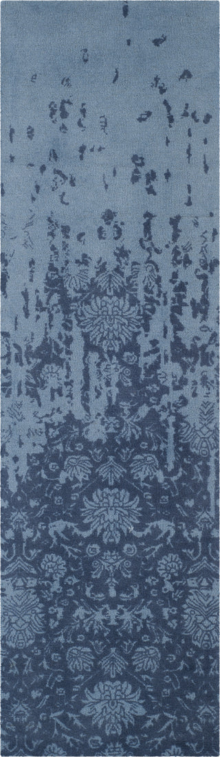 Safavieh Rvt-Restoration Vintage Restoration 104 Blue/Dark Blue Area Rug Runner