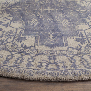 Safavieh Rvt-Restoration Vintage Restoration 421 Blue/Grey Area Rug Detail