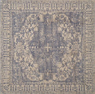 Safavieh Rvt-Restoration Vintage Restoration 421 Blue/Grey Area Rug Square