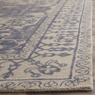 Safavieh Rvt-Restoration Vintage Restoration 421 Blue/Grey Area Rug Detail