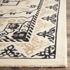 Safavieh Rvt-Restoration Vintage Restoration 424 Ivory/Charcoal Area Rug Detail