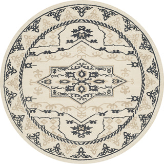 Safavieh Rvt-Restoration Vintage Restoration 424 Ivory/Charcoal Area Rug Round