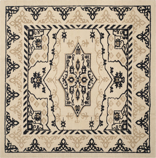 Safavieh Rvt-Restoration Vintage Restoration 424 Ivory/Charcoal Area Rug Square