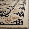 Safavieh Rvt-Restoration Vintage Restoration 424 Ivory/Charcoal Area Rug Detail
