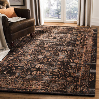 Safavieh Sapphire Light Brown/Rust Area Rug Room Scene Feature