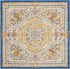 Safavieh Savonnerie 118 Blue/Ivory Area Rug Square