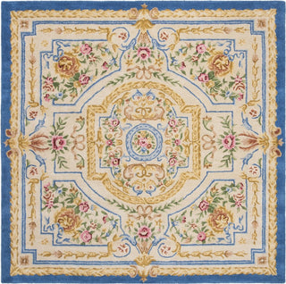 Safavieh Savonnerie 118 Blue/Ivory Area Rug Square