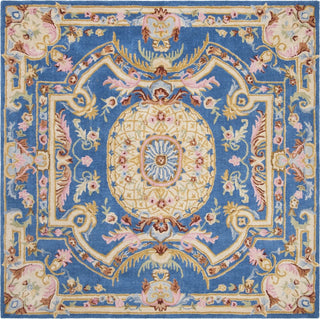 Safavieh Savonnerie 120 Blue/Ivory Area Rug Square