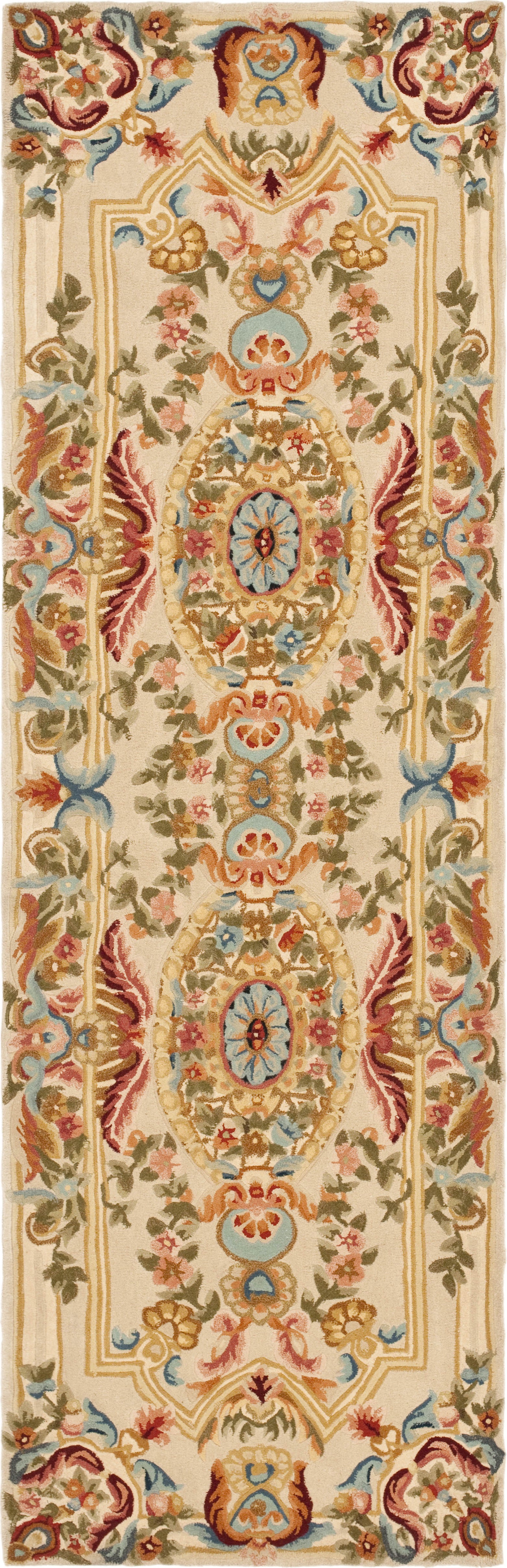 Safavieh Savonnerie Sav202 Sage/Beige Area Rug