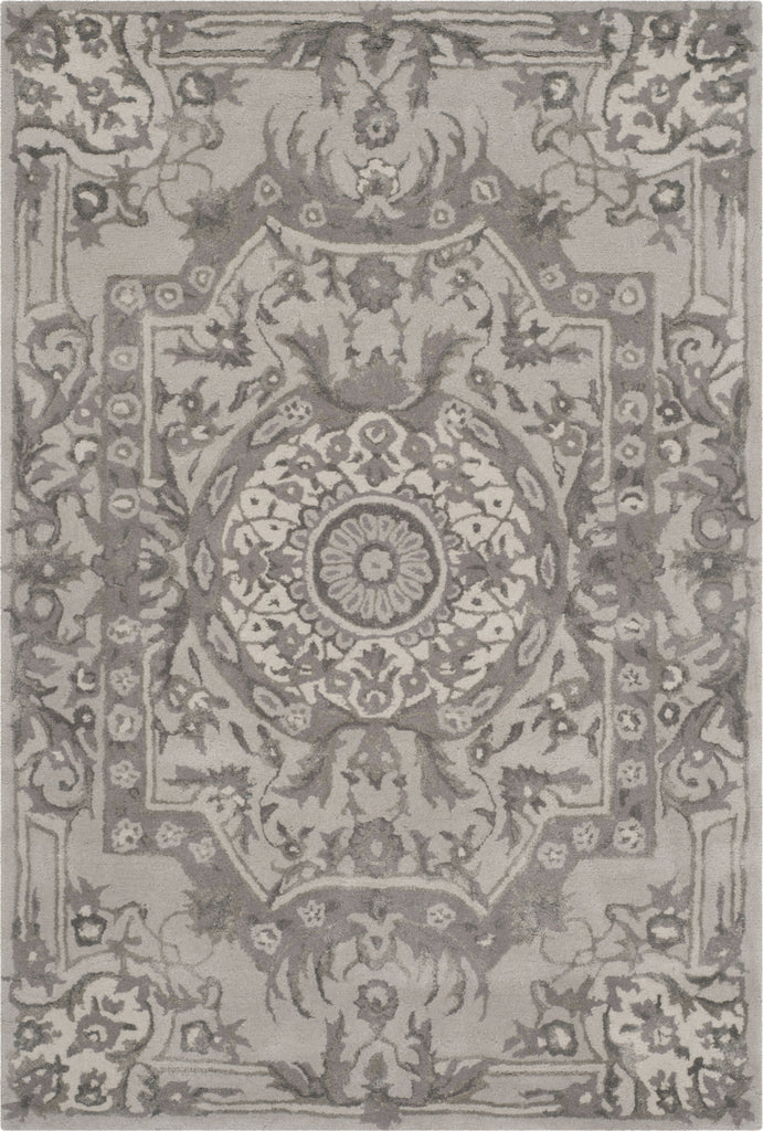 Safavieh Savonnerie Medallion 623 Smoke Area Rug main image