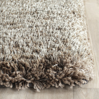 Safavieh Sg-Sbs-South Beach Shag South 570 Silver Area Rug Detail