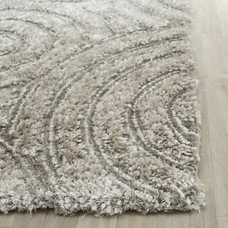 Safavieh South Beach Shag 620 Silver Area Rug Detail