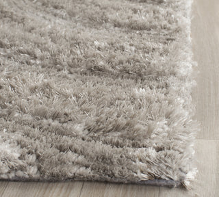 Safavieh South Beach Shag 620 Silver Area Rug Detail