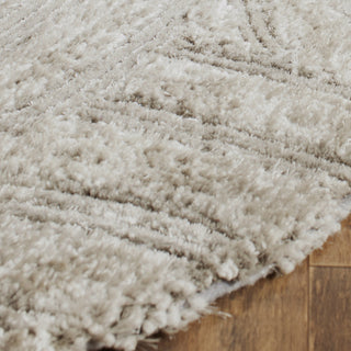 Safavieh South Beach Shag 620 Silver Area Rug Detail