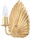 Safavieh Adonis Wall Sconce Gold Leaf Lamp Mirror 